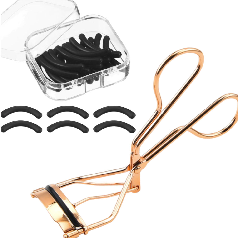 Lash Curler + 30 Stk Ersatz Gummi Pads